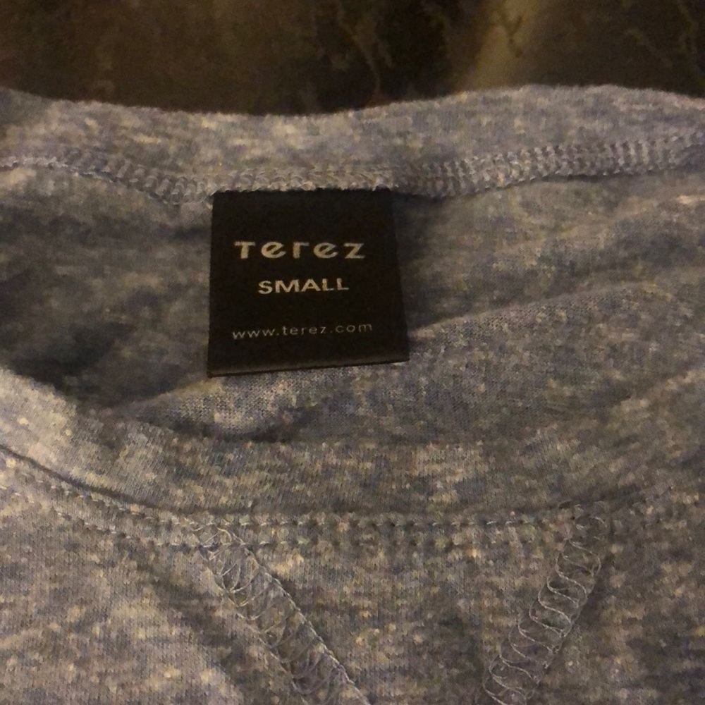 Blue Terez athletic tank top